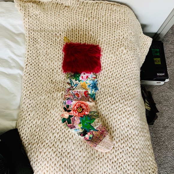 Brand New sold Out Anthropologie stocking - Picture 4 of 4